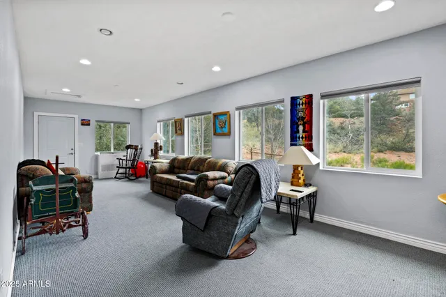 a view of a storage room with a lot of stuff