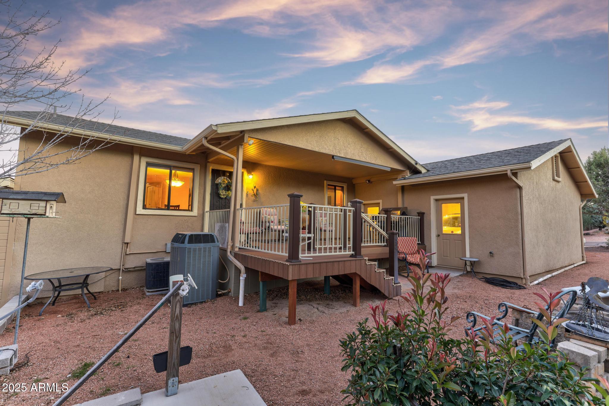 804 East Phoenix Street Payson, AZ 85541 - Photo 47 of 56 a view of a backyard with sitting area