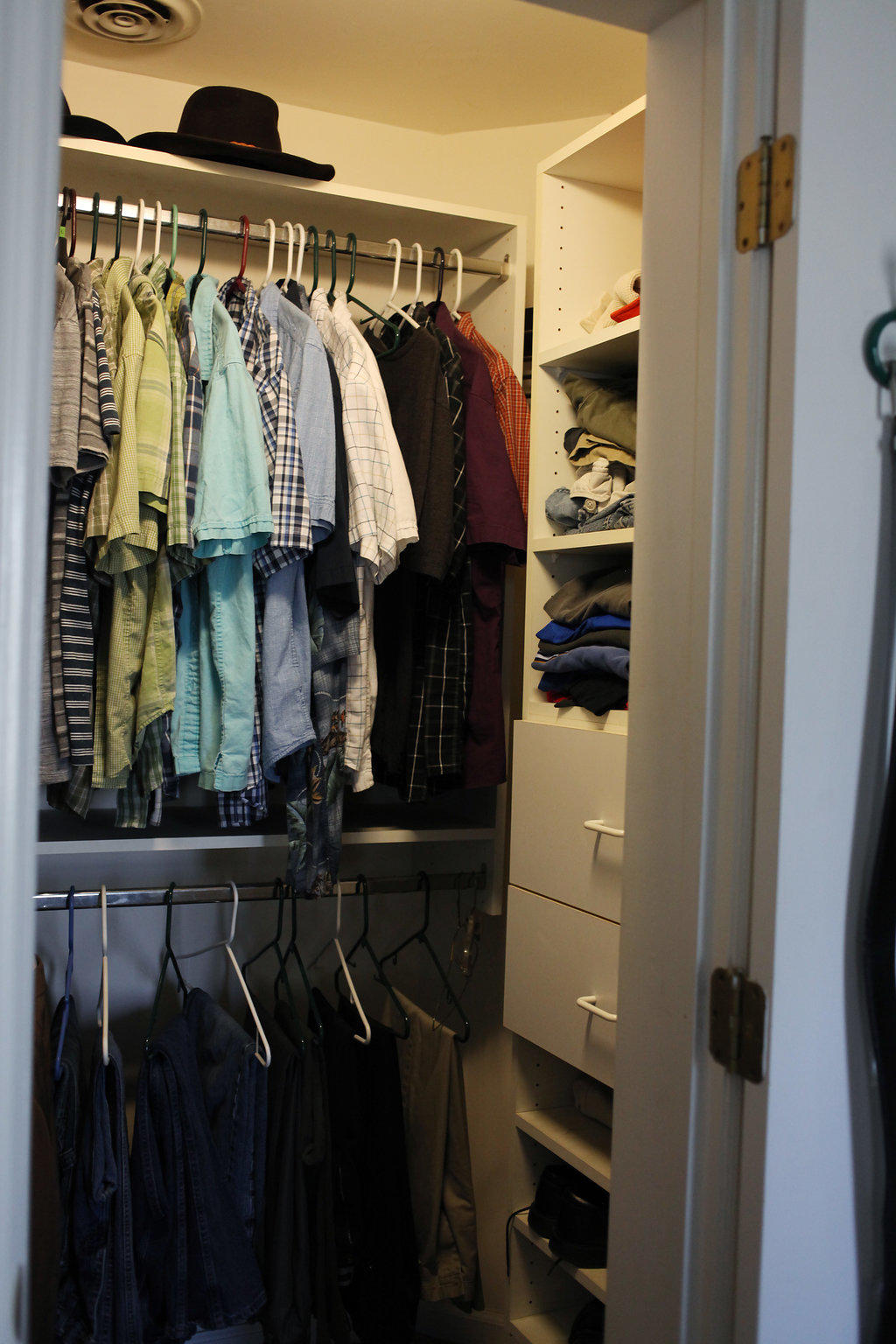 3535 Ingramville Road Ferrum, VA 24088 - Photo 36 of 43 a view of walk in closet with clothes and shoes