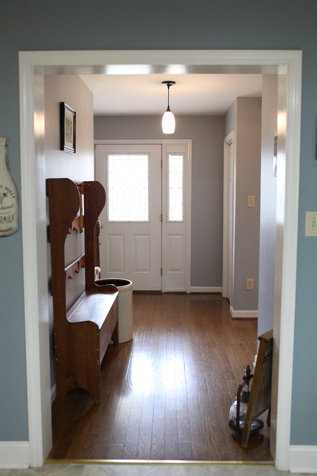 3535 Ingramville Road Ferrum, VA 24088 - Photo 9 of 43 a view of a workspace with furniture and wooden floor