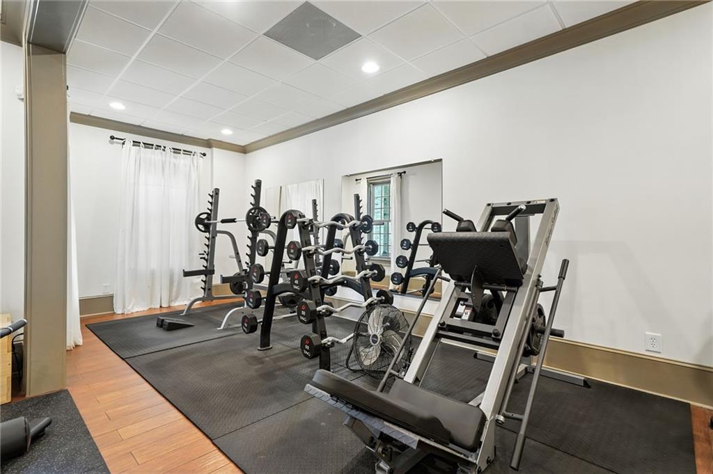 2229 Long Road Ball Ground, GA 30107 - Photo 56 of 88 a view of a room with gym equipment