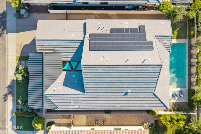 a view of a balcony with a door