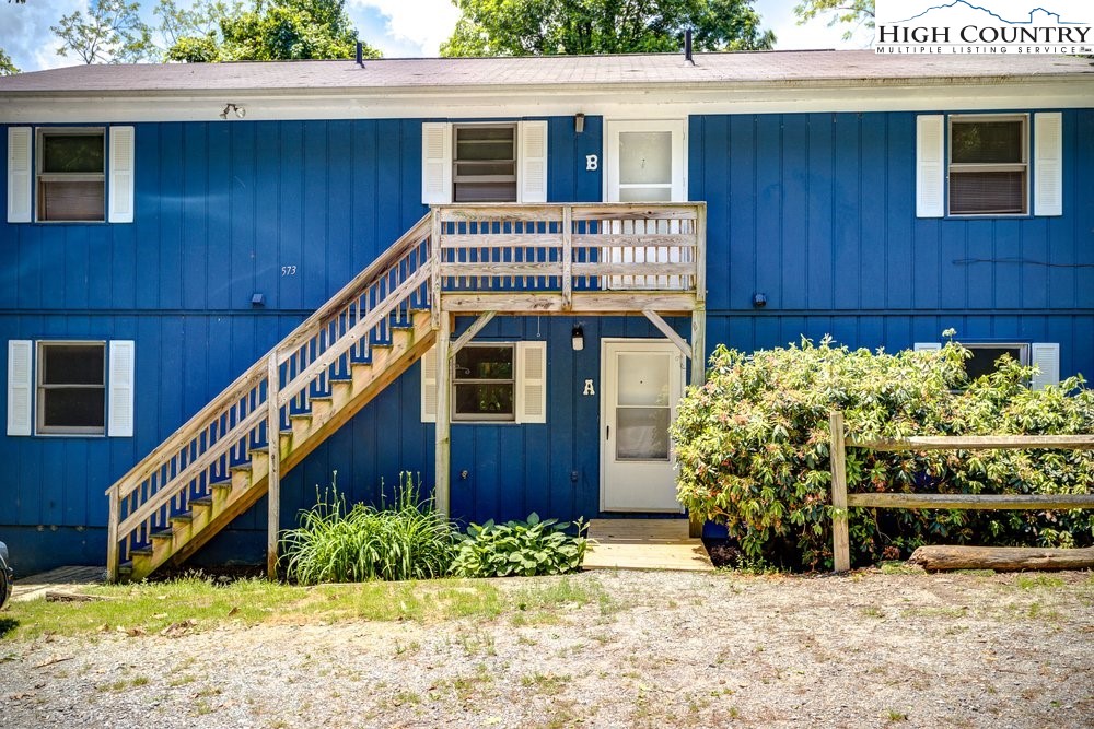 591-573 Margot Road Boone, NC 28607 - Photo 15 of 15 a view of a house with wooden fence