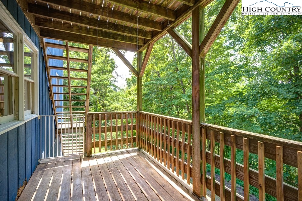 591-573 Margot Road Boone, NC 28607 - Photo 2 of 15 a view of a wooden deck