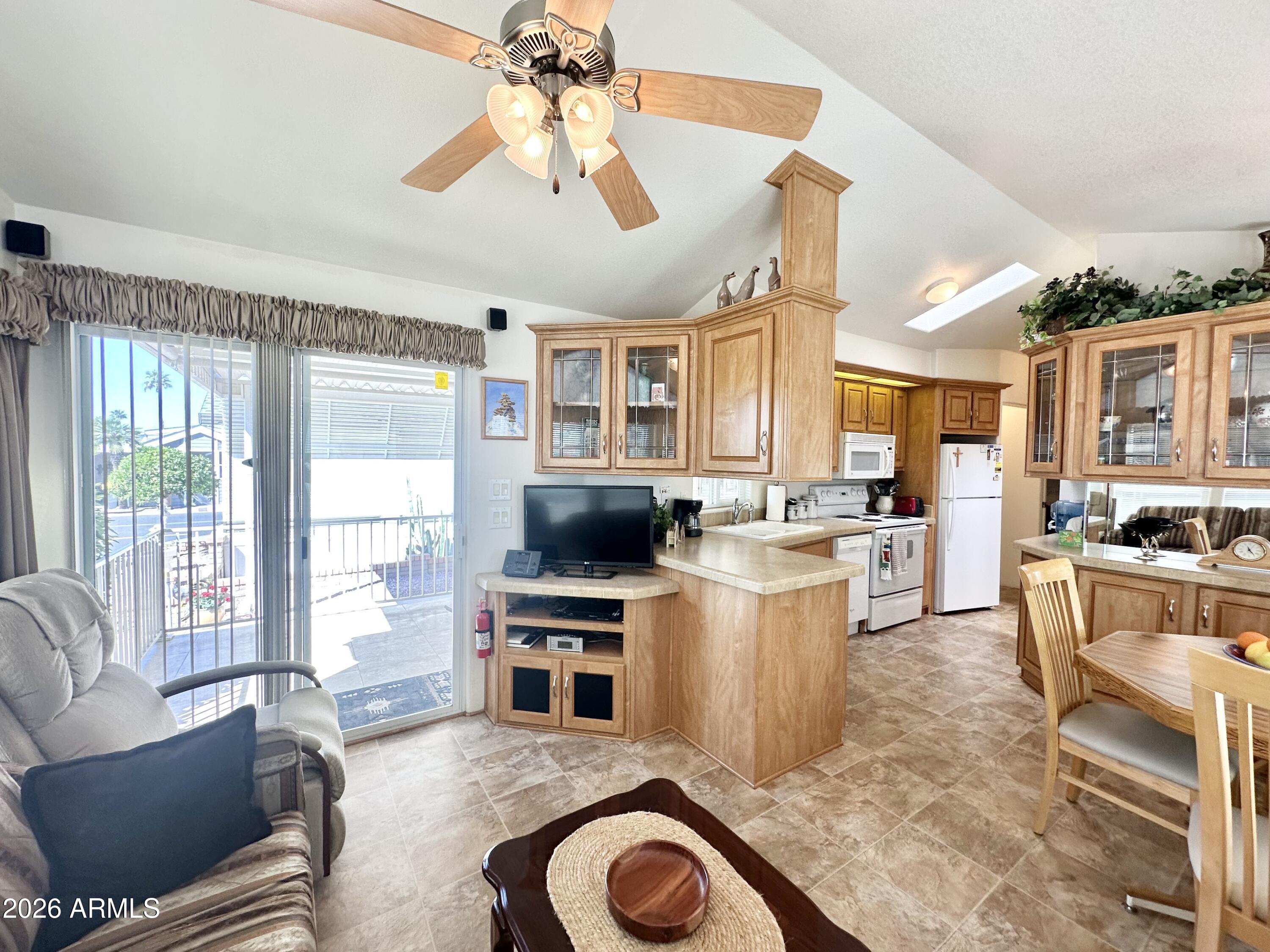 111 South Greenfield Road, Unit 790 Mesa, AZ 85206 - Photo 13 of 71 ENTRY SLIDER TO DECK