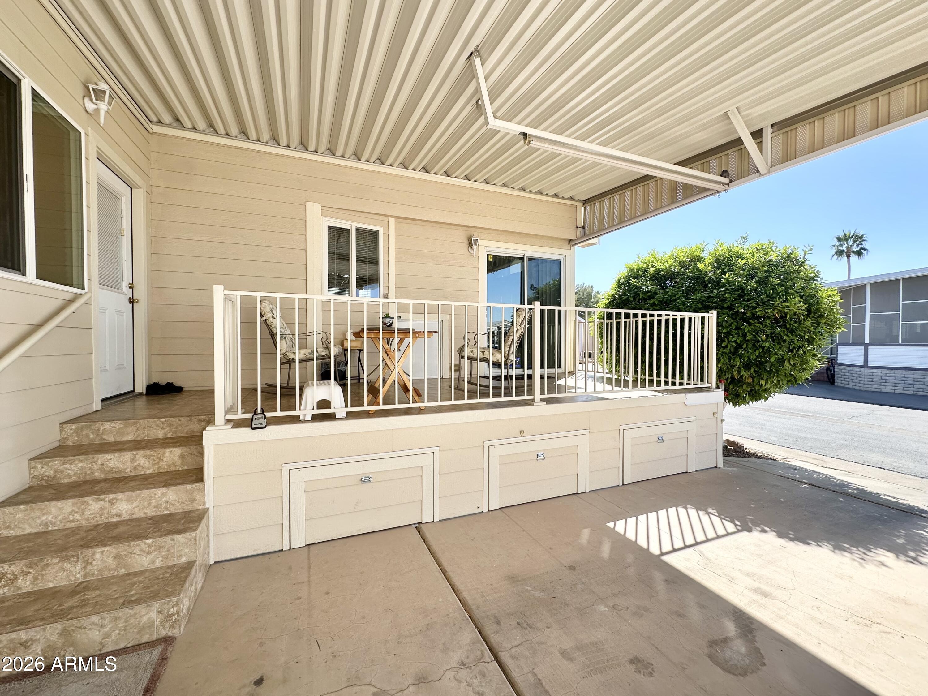 111 South Greenfield Road, Unit 790 Mesa, AZ 85206 - Photo 6 of 71 STEPS UP TO DECK