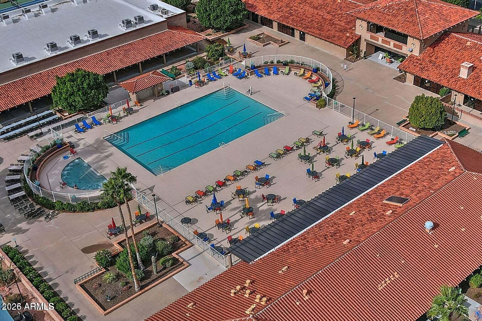111 South Greenfield Road, Unit 790 Mesa, AZ 85206 - Photo 62 of 71 GFV Arial View Pool