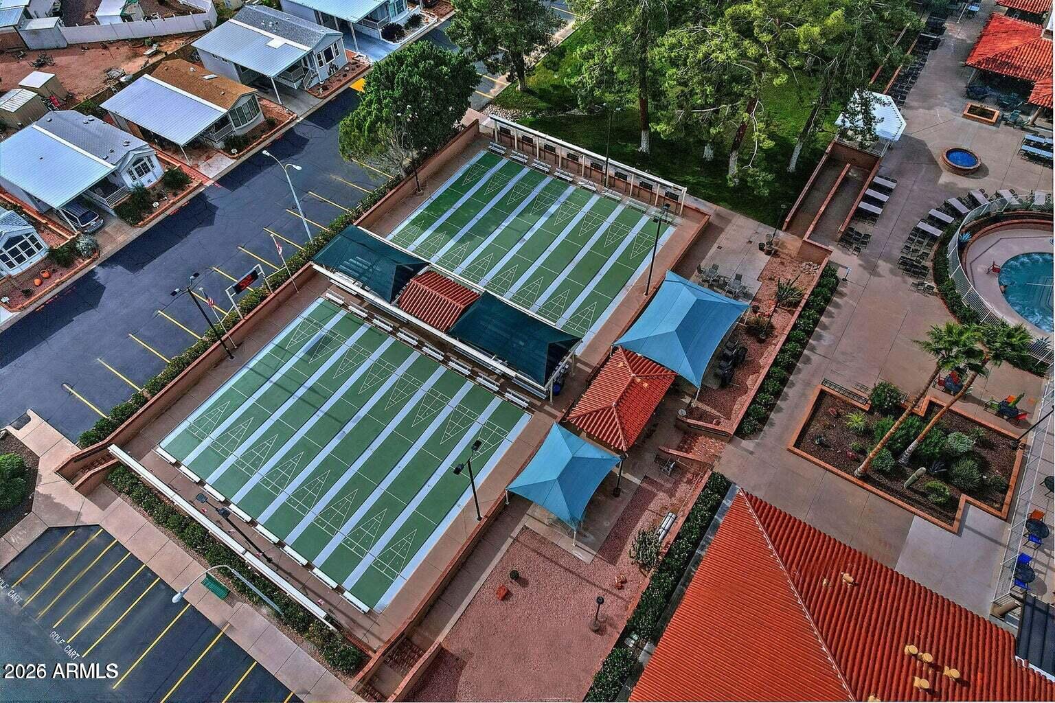 111 South Greenfield Road, Unit 790 Mesa, AZ 85206 - Photo 68 of 71 GFVShuffleboardcourts