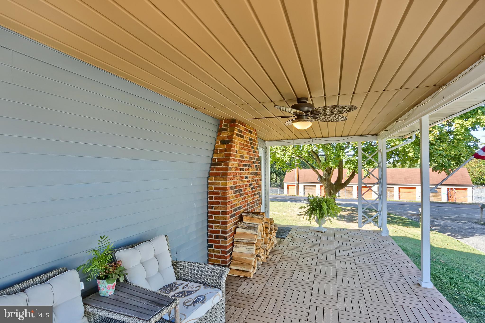 3209 Peters Mountain Road Halifax, PA 17032 - Photo 37 of 56 a view of porch with seating space