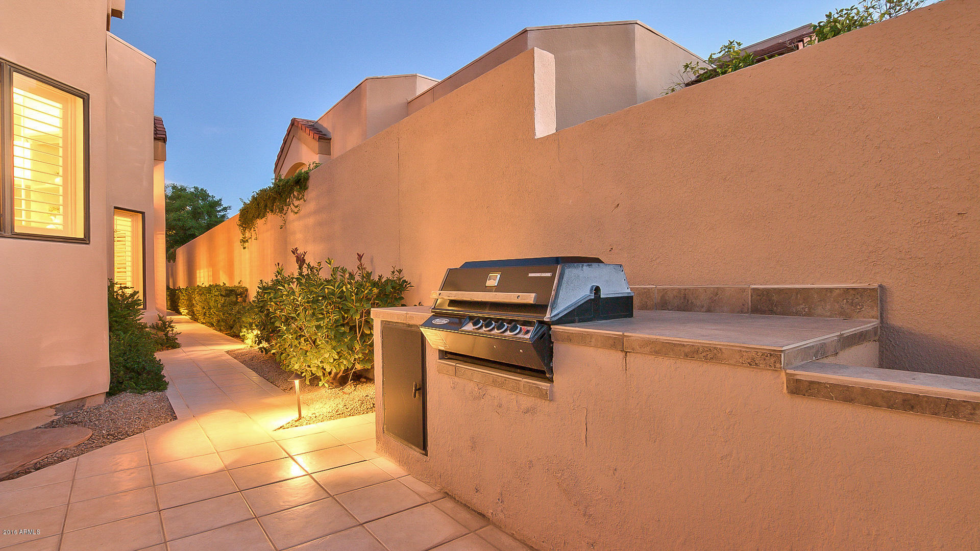 7740 East Gainey Ranch Road, Unit 18 Scottsdale, AZ 85258 - Photo 36 of 54 Built-In BBQ