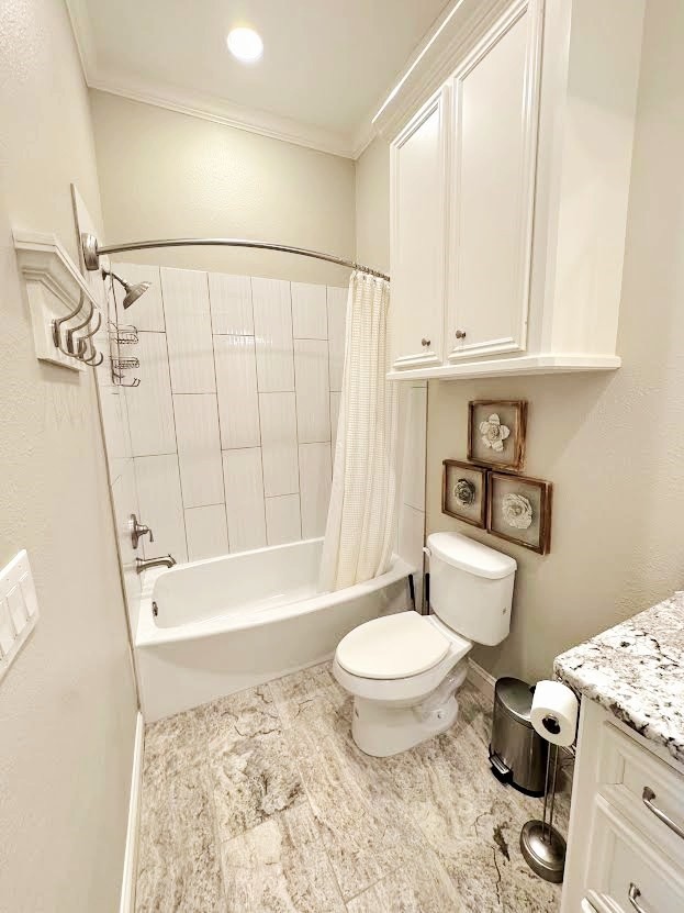 201 Coco Loop Point Blank, TX 77364 - Photo 24 of 50 a bathroom with a sink toilet and shower