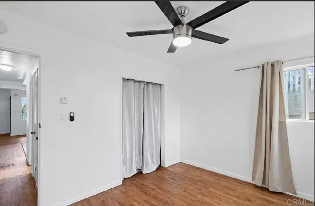 wooden floor in an empty room