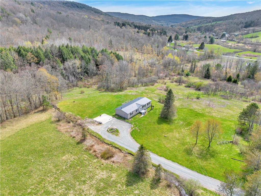 12082 State Highway Walton, NY 13856 - Photo 7 of 28 Aerial showing long range mountain views