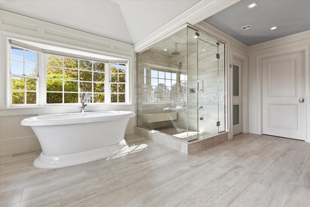 15 Spray Avenue Marblehead, MA 01945 - Photo 27 of 42 a view of a bathroom with bathtub and shower