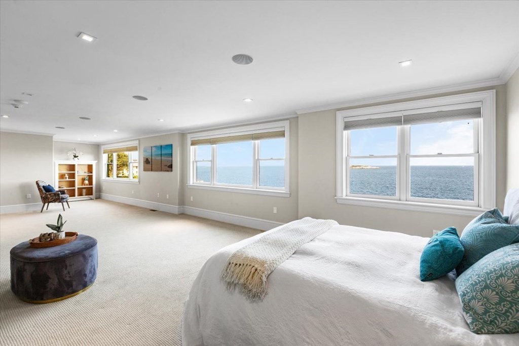 15 Spray Avenue Marblehead, MA 01945 - Photo 32 of 42 a bedroom with a large bed and a window