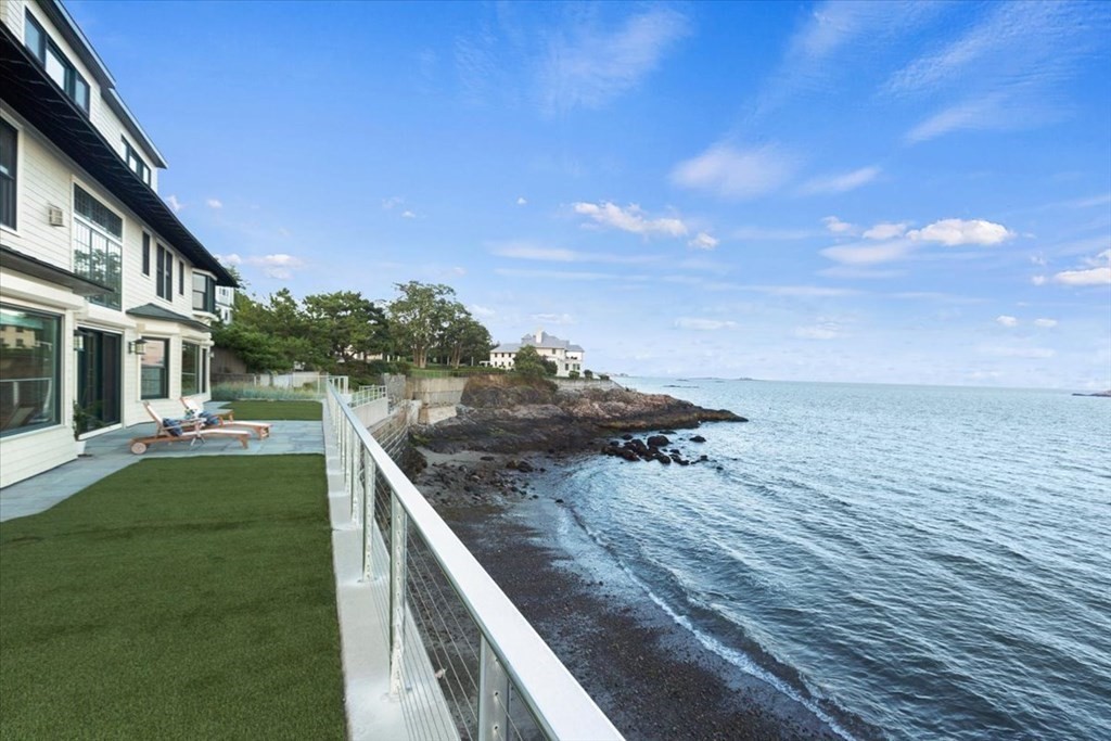 15 Spray Avenue Marblehead, MA 01945 - Photo 40 of 42 a view of a backyard with sitting area