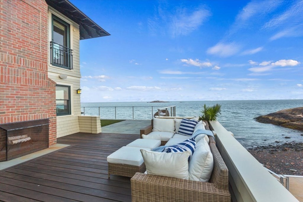 15 Spray Avenue Marblehead, MA 01945 - Photo 4 of 42 a view of a roof deck with couches