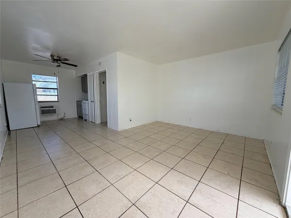 a view of empty room