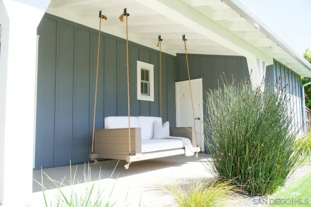 a view of a storage room with a table