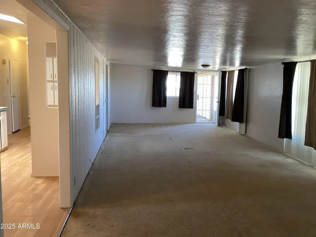 a view of empty room