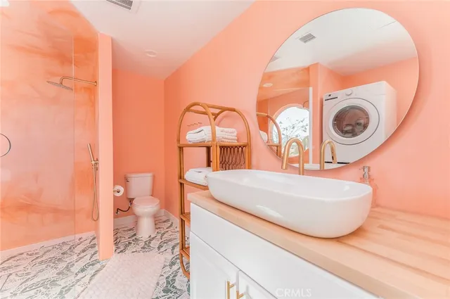 a close view of a sink in a kitchen