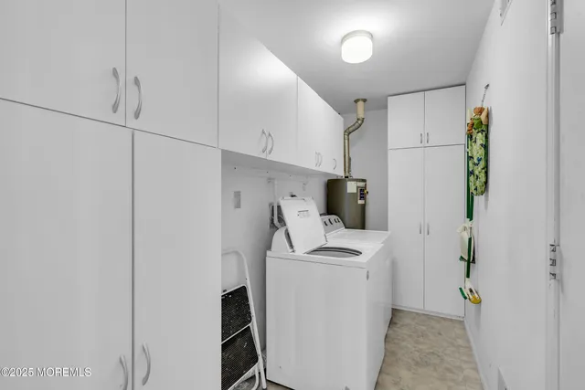 a room with storage and utility