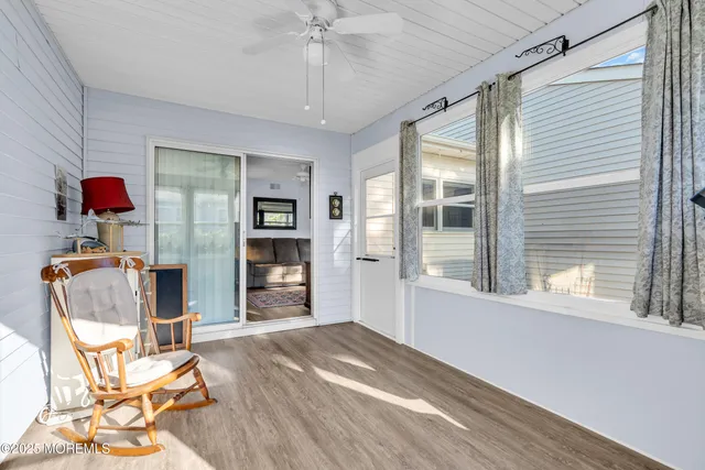 a room with furniture and window