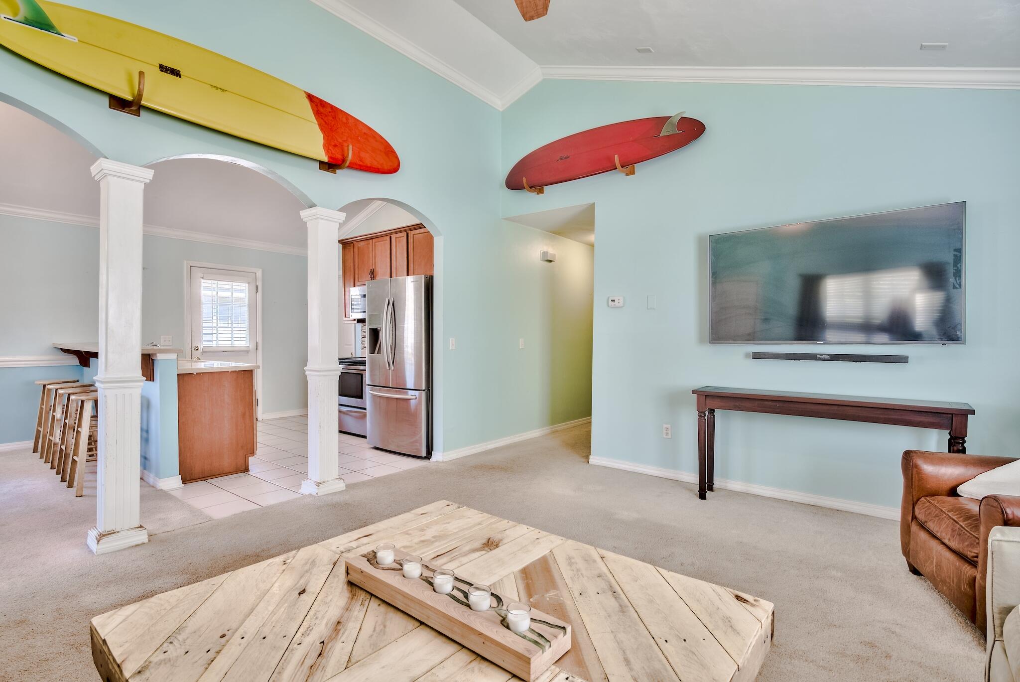 20 4th Street Santa Rosa Beach, FL 32459 - Photo 6 of 41 a bedroom with a bed and a dresser