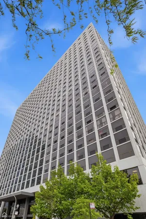 a front view of a building