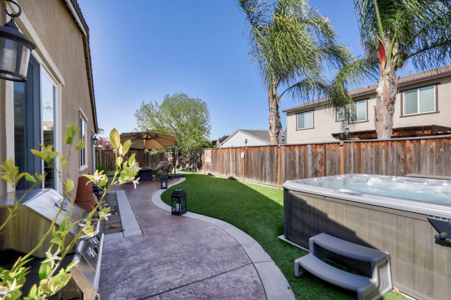 9534 Rodeo Drive Gilroy, CA 95020 - Photo 58 of 73 a view of a backyard with plants