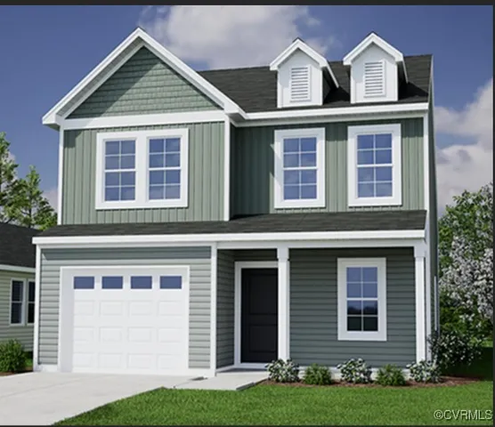 front view of residential houses