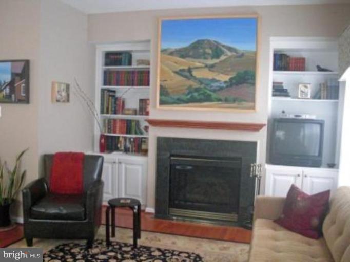 10275 Rutland Round Road, Unit 41 Columbia, MD 21044 - Photo 14 of 17 Gas Fireplace and Built-Ins in Living Room