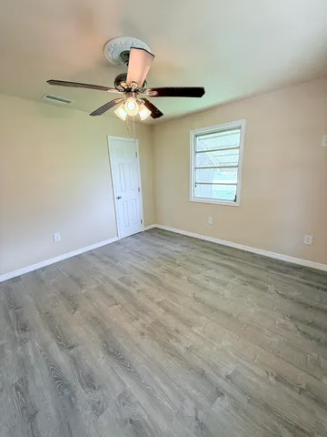 wooden floor in an empty room