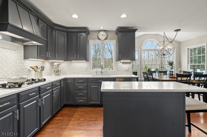57 Paderewski Road Oak Ridge, NJ 07438 - Photo 7 of 42 a large kitchen with cabinets