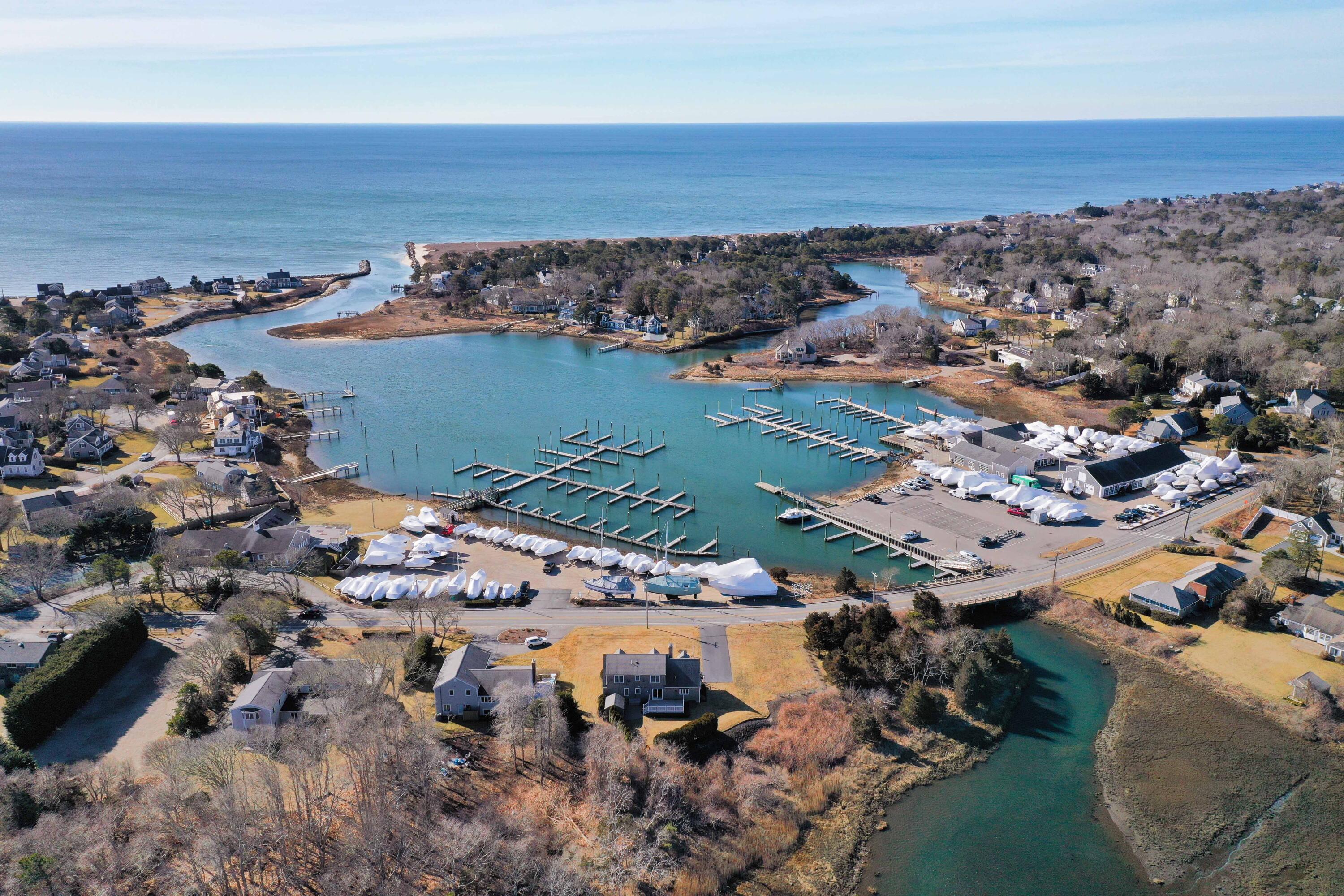 356 Lower County Road Harwich Port, MA 02646 - Photo 1 of 27 an aerial view of multiple house