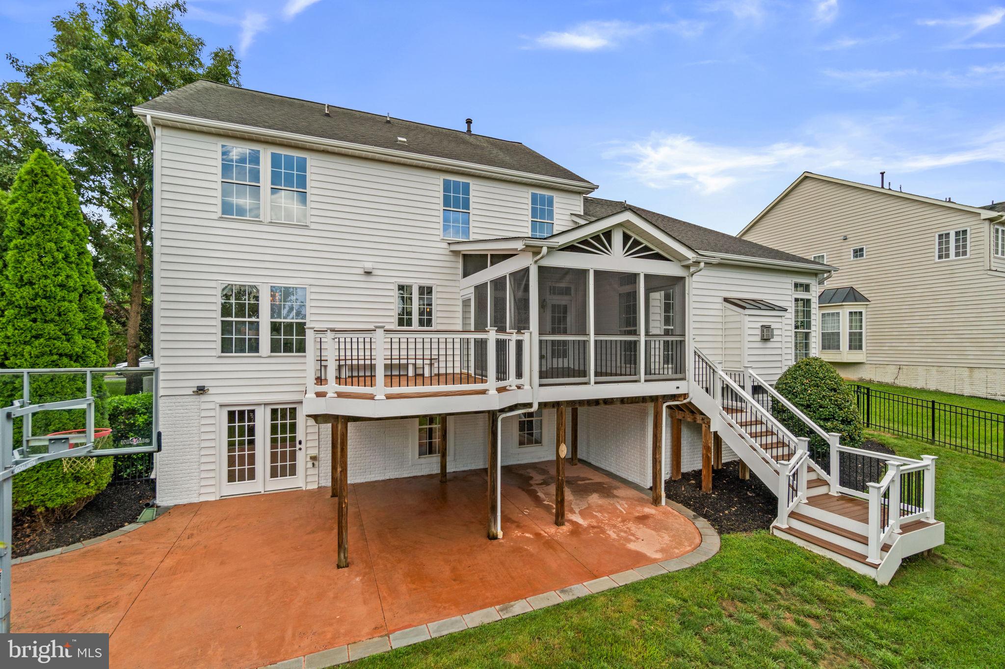 9237 Charterhouse Road Frederick, MD 21704 - Photo 56 of 89 Screened porch, sun drenched deck and patio