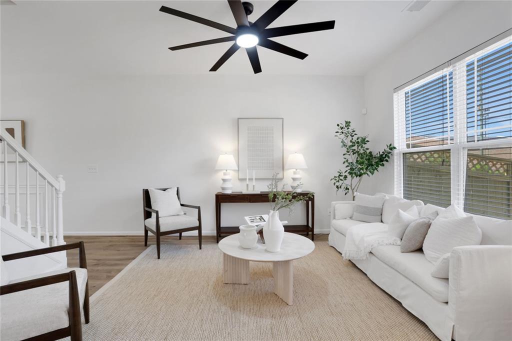 3552 Clear Creek Crossing Northwest Kennesaw, GA 30144 - Photo 6 of 41 a living room with furniture and a large window
