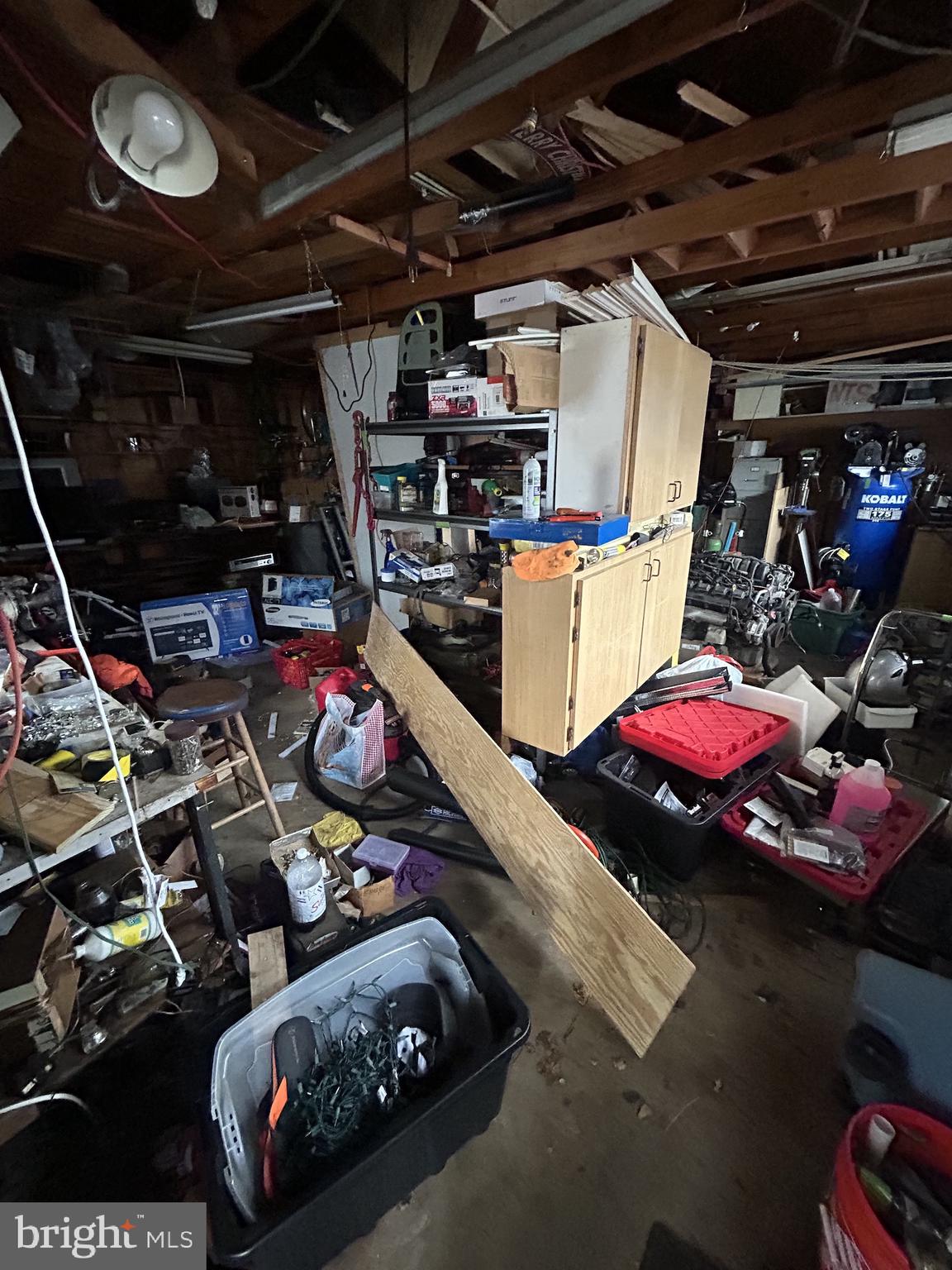 5948 Baltimore Street Baltimore, MD 21207 - Photo 28 of 32 a view of a garage with storage