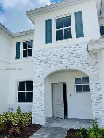 a house with front of house