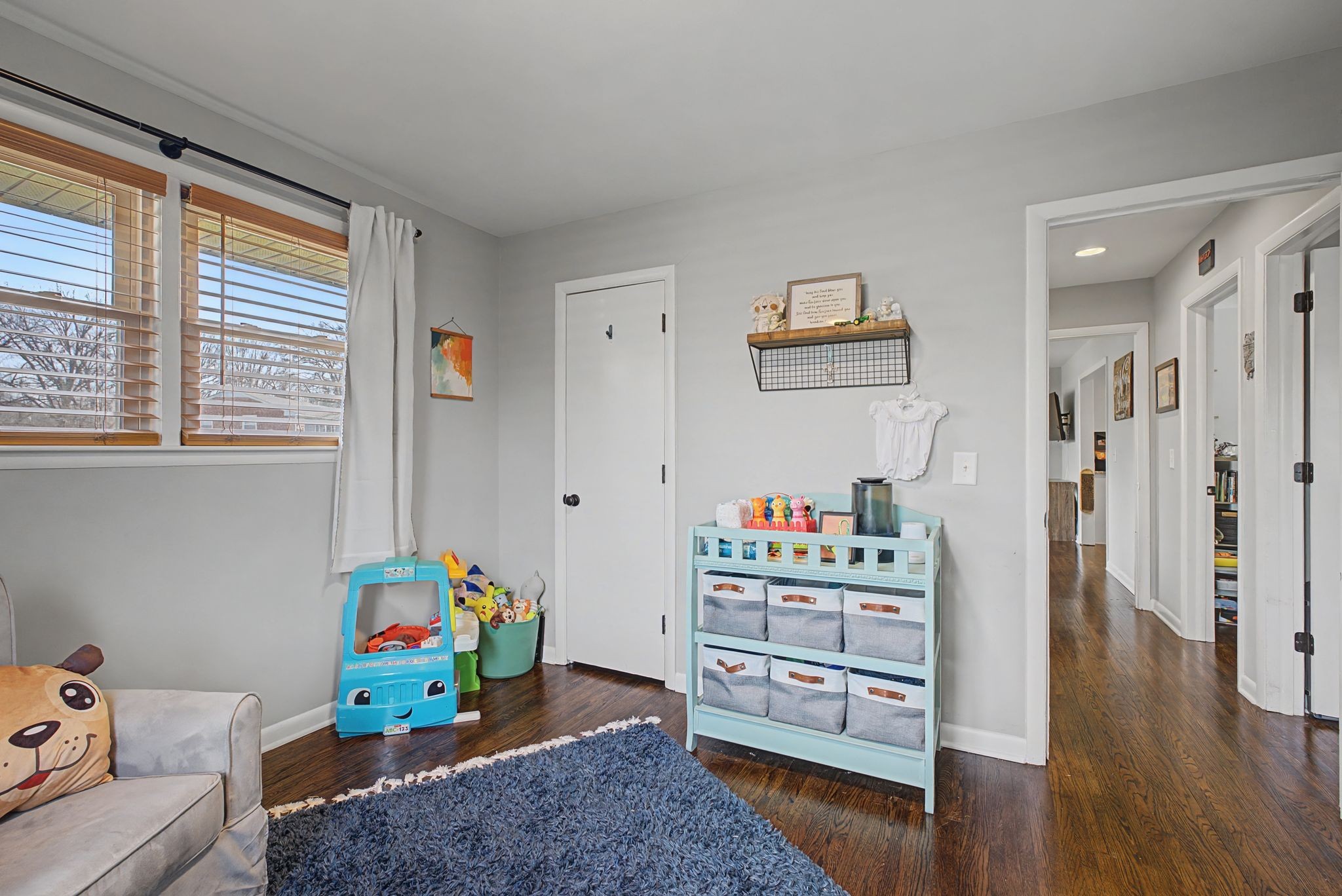 820 Allen Road Nashville, TN 37214 - Photo 17 of 28 a room with toys and a wooden floor