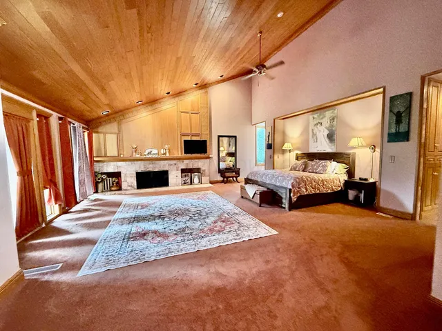 a backyard of a house