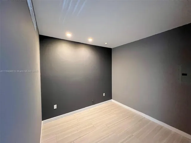 a view of empty room