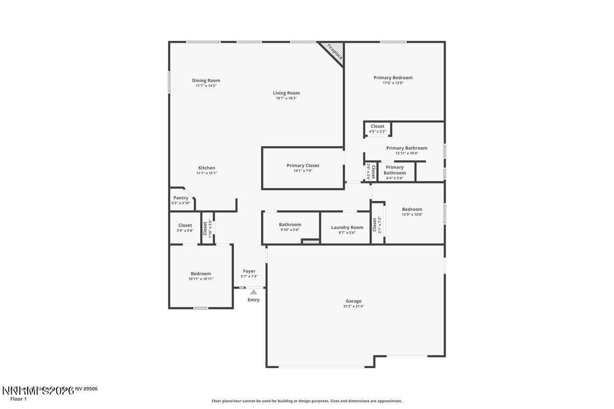 477 Scenic Ridge Drive Reno, NV 89506 - Photo 43 of 43 Floorplan