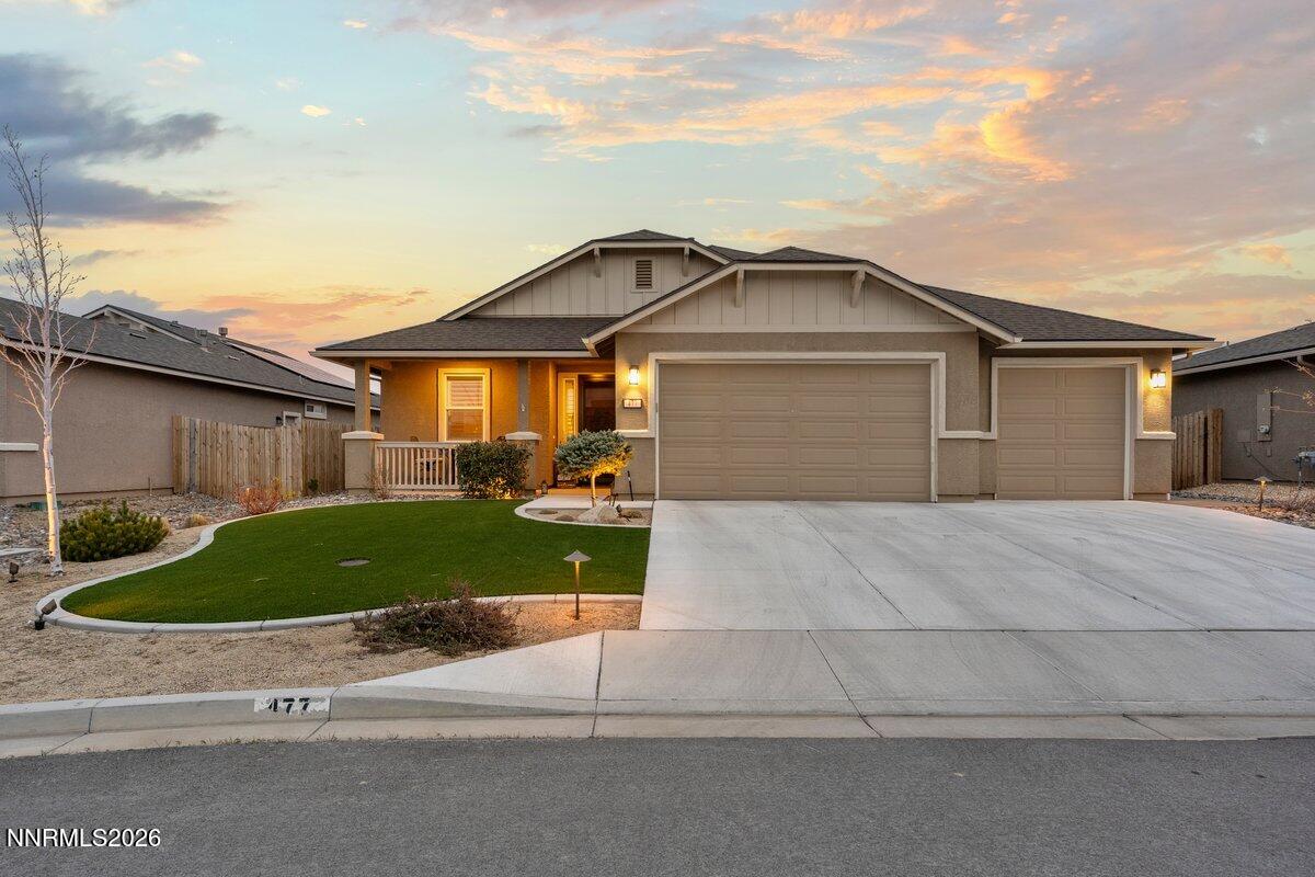 477 Scenic Ridge Drive Reno, NV 89506 - Photo 3 of 43 Dusk Front 1