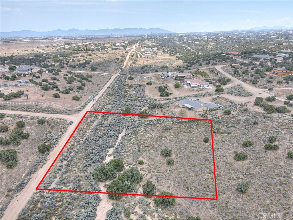 0 Verbena Road Oak Hills, CA 92344 - Photo 5 of 17 an aerial view of residential houses with outdoor space