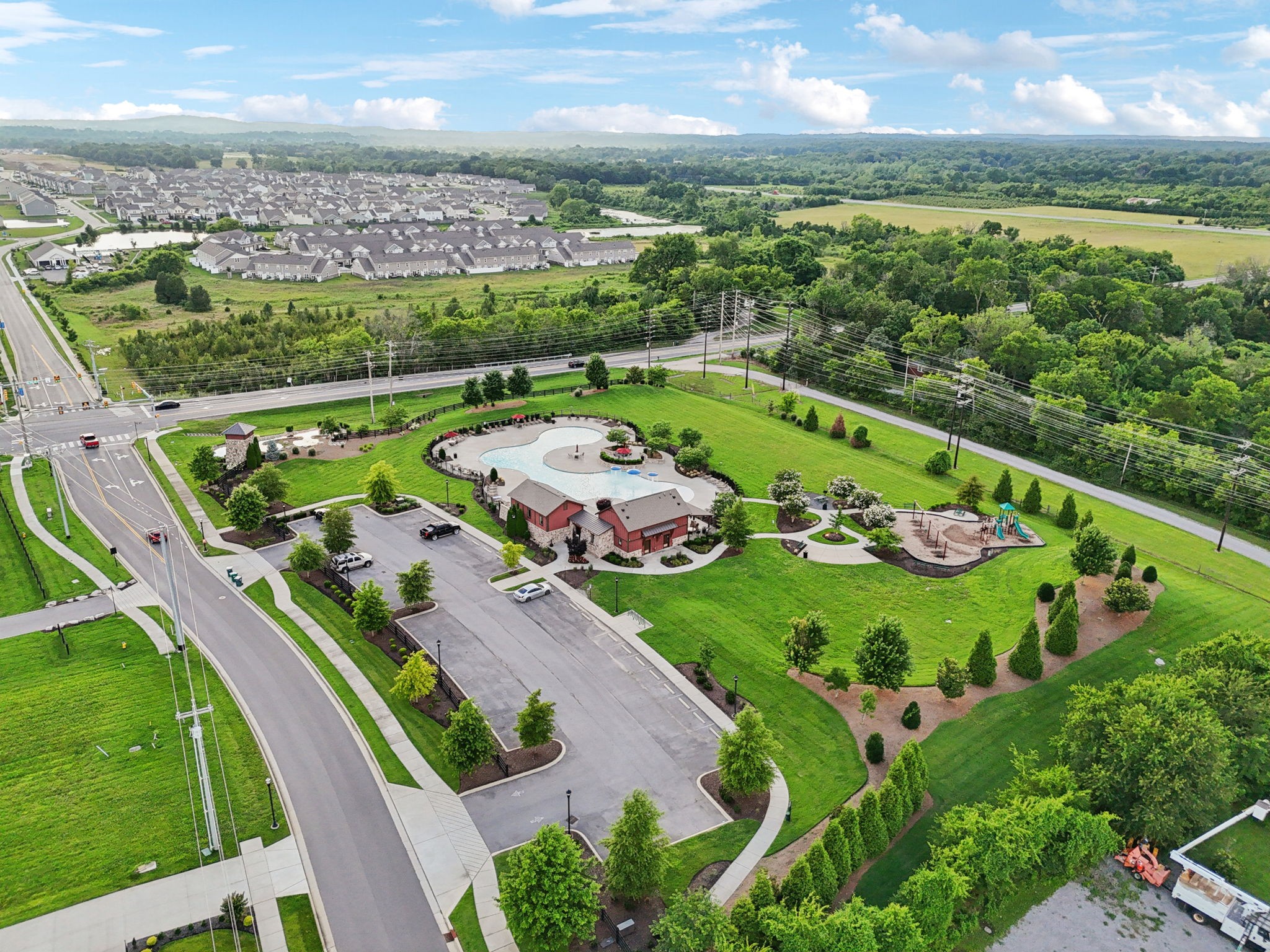 868 Long Leaf Road Lebanon, TN 37087 - Photo 34 of 40 an aerial view of a city