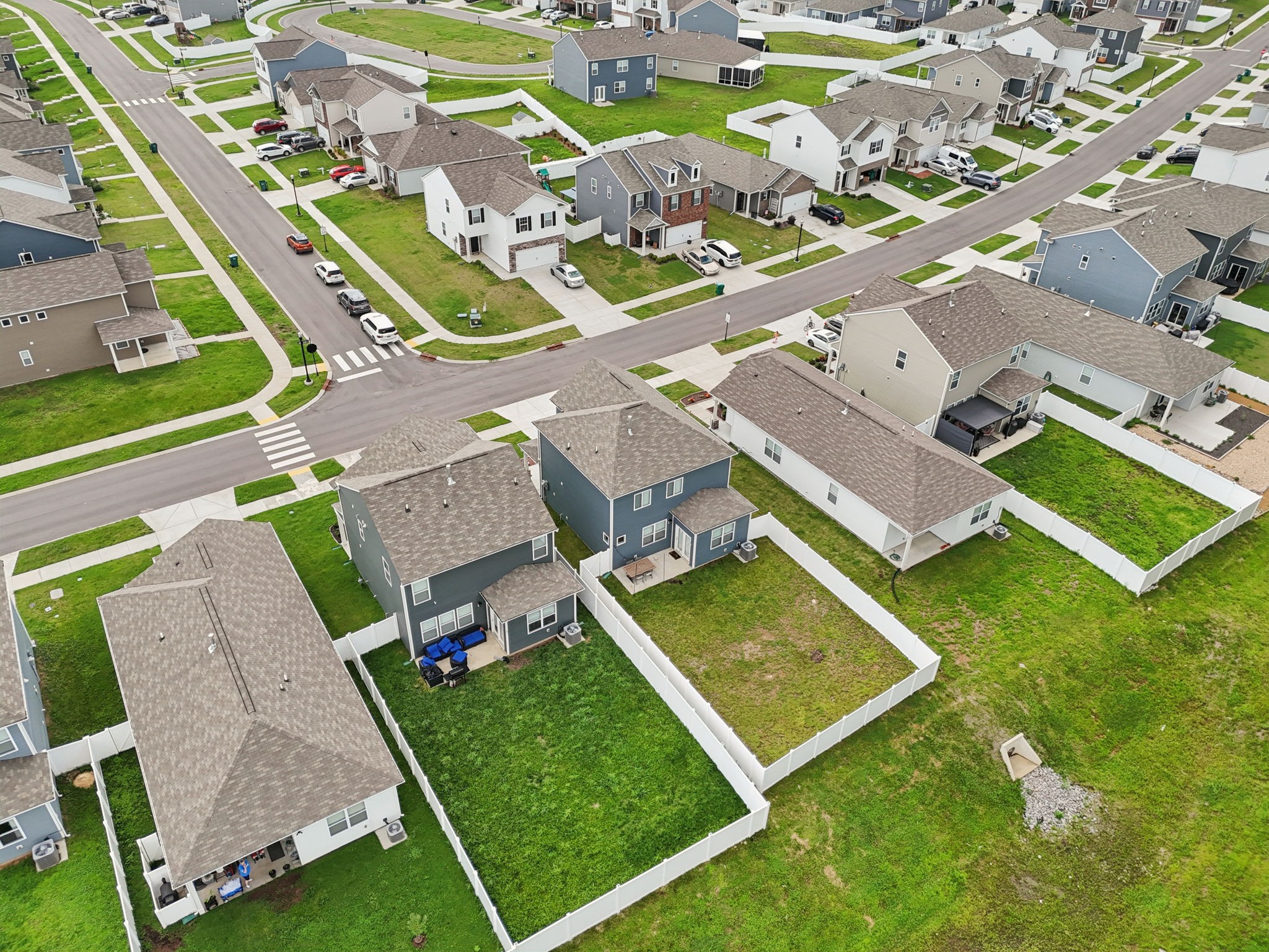 868 Long Leaf Road Lebanon, TN 37087 - Photo 36 of 40 an aerial view of a house with a garden