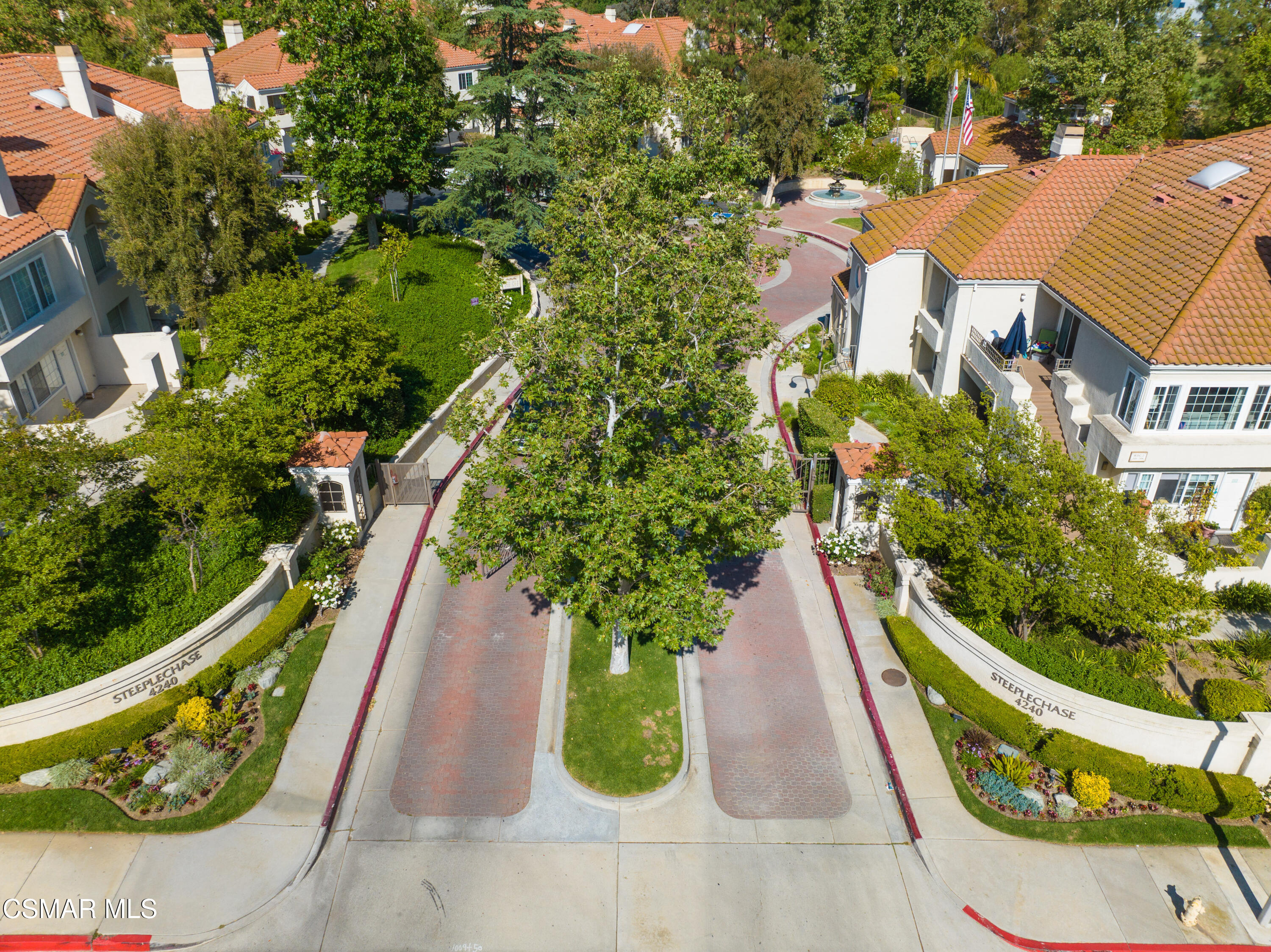 4240 Lost Hills Road, Unit 1902 Calabasas, CA 91301 - Photo 36 of 37 an aerial view of a house