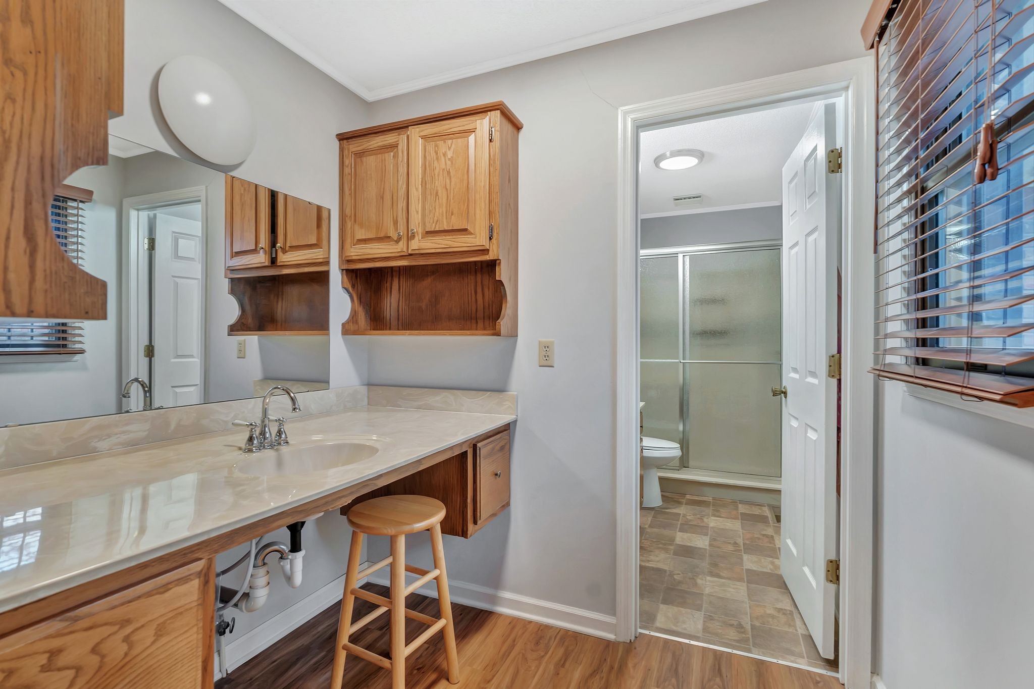 1210 Hills Chapel Road Manchester, TN 37355 - Photo 20 of 33 a kitchen with a sink and a refrigerator
