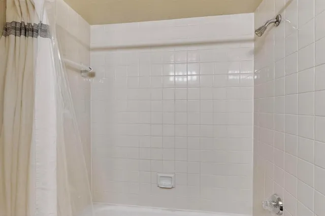 a close up of a shower